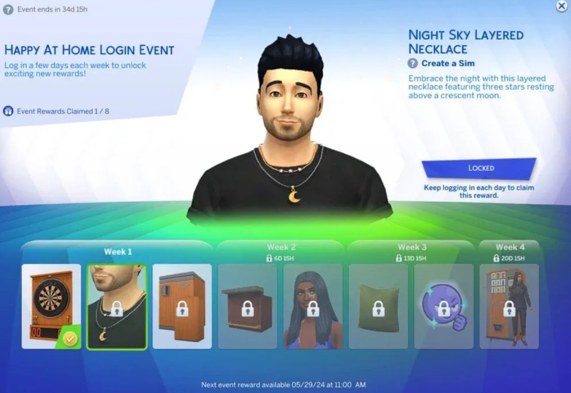 В The Sims 4 будут выдавать награды за ежедневный вход