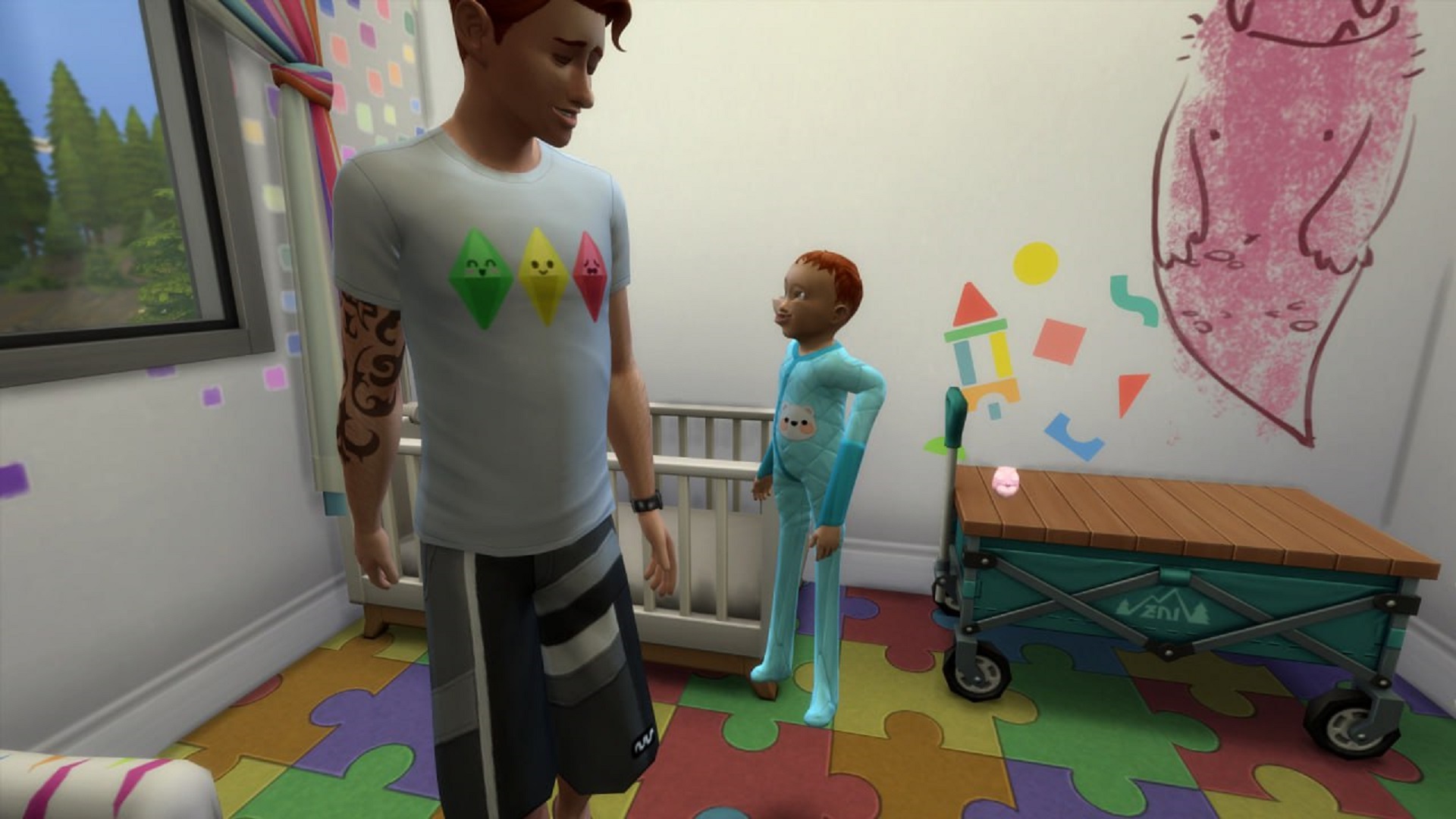 Некроморфы в The Sims 4 – обновление «Младенцы» наполнило игру багами с детьми