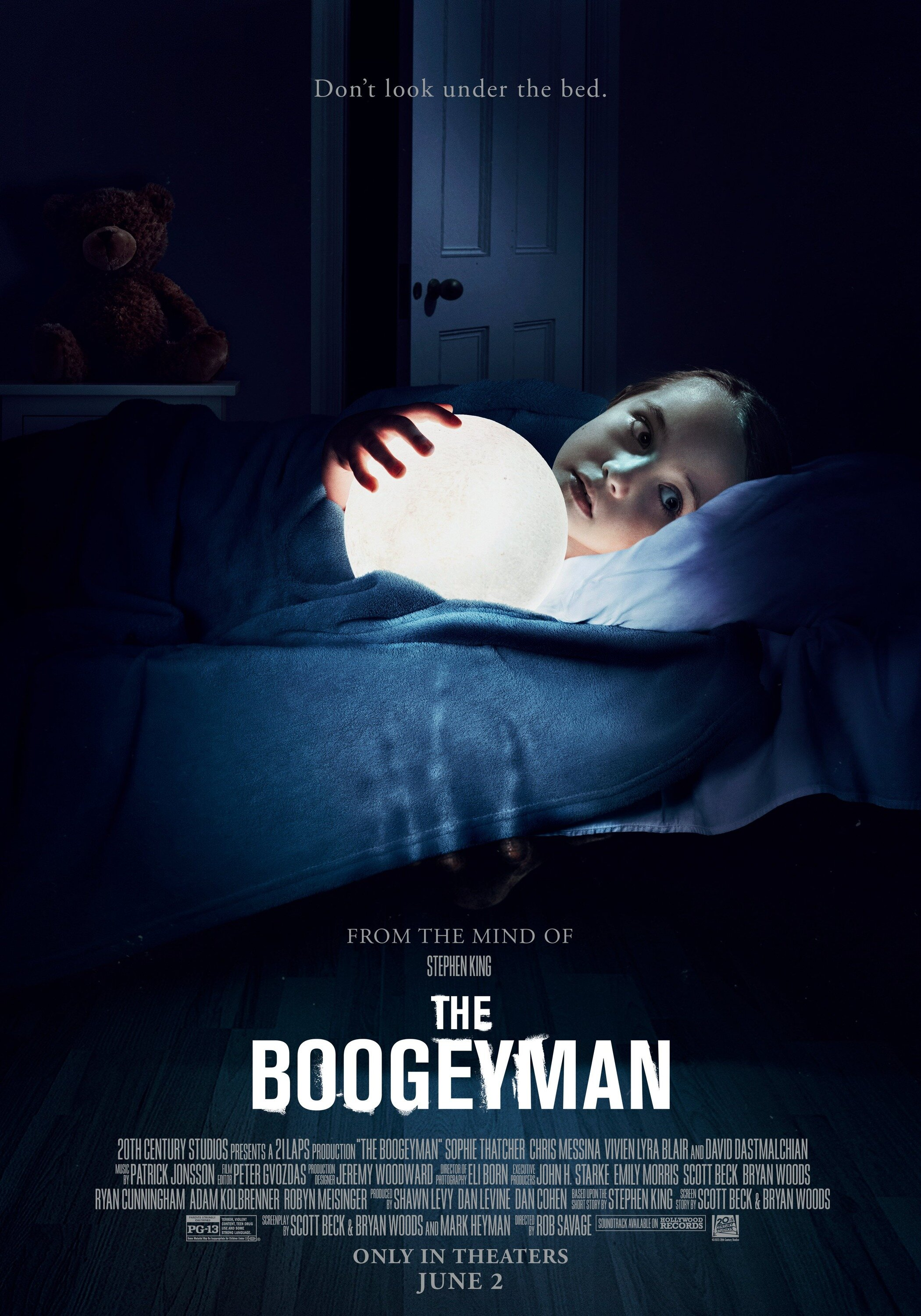 Вивьен Лира Блэр на постере фильма «Бугимен»