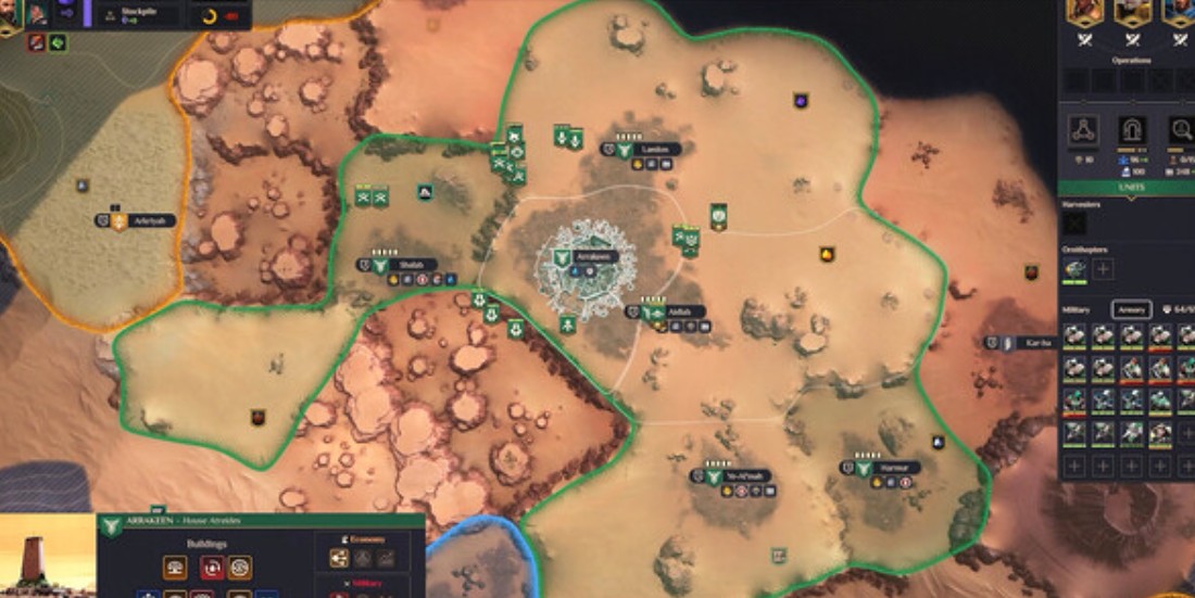 Стратегия Dune: Spice Wars получила дату выхода