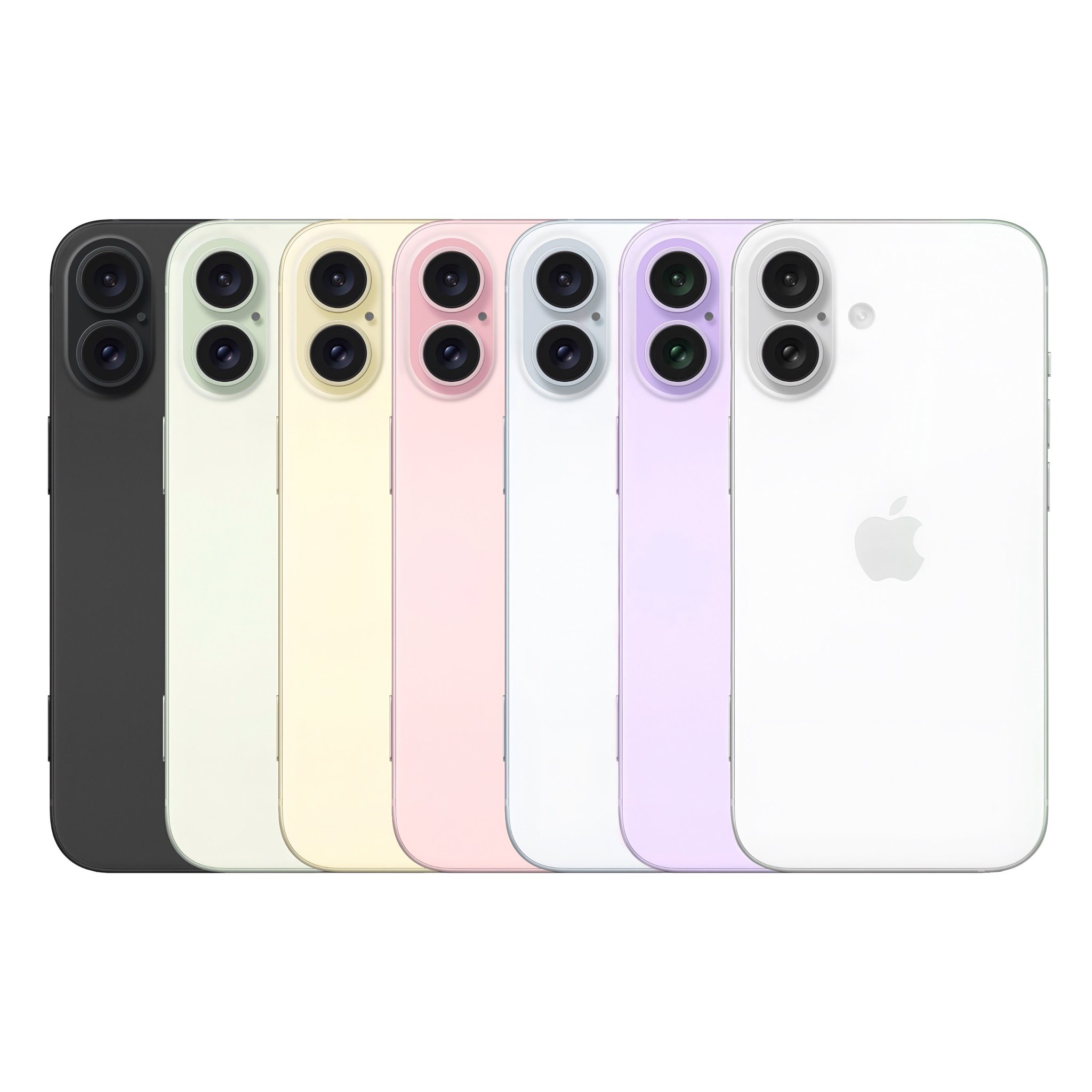 Новая линейка цветов iPhone 16 Plus