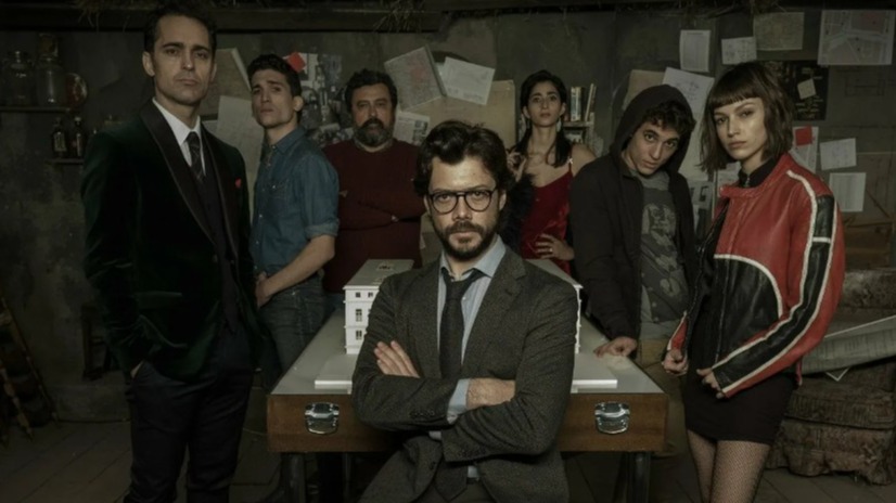 Netflix представил тизер приквела сериала «Бумажный дом»