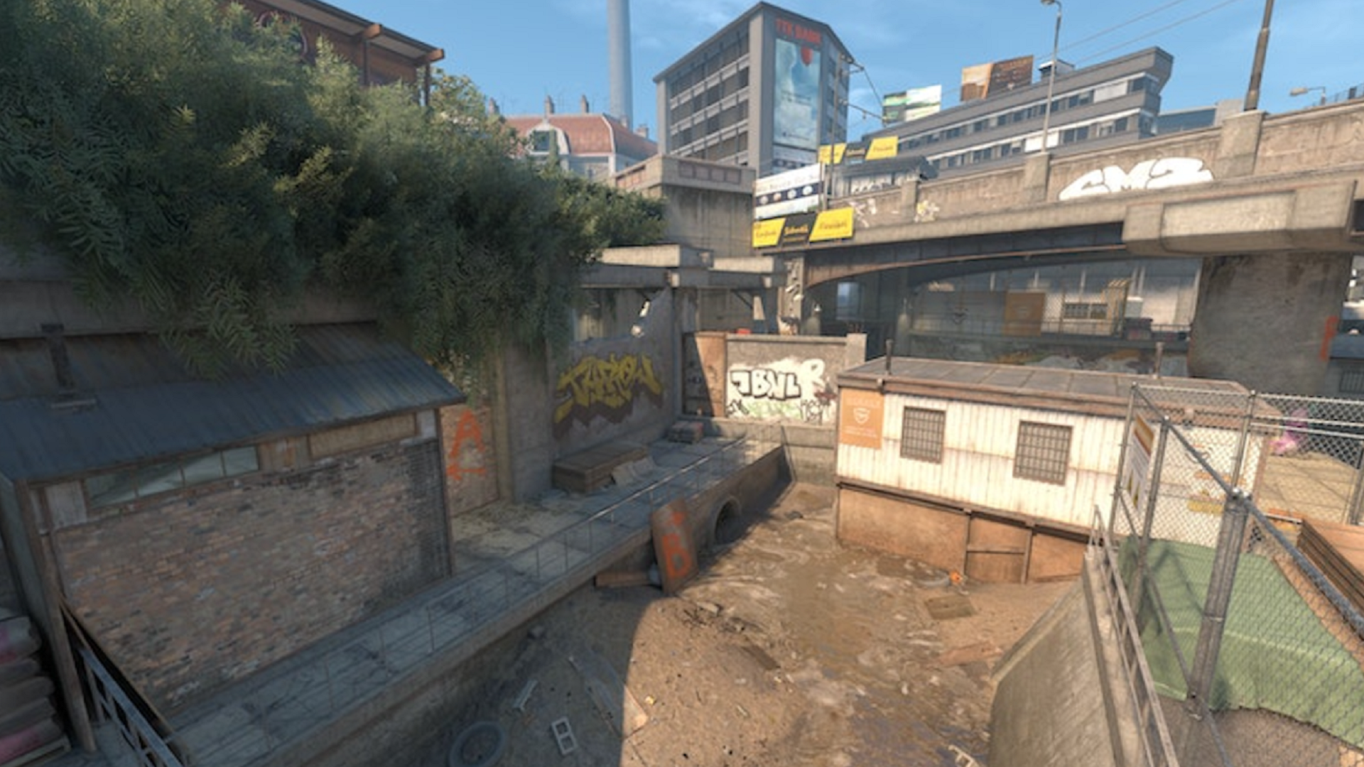 Дизайнер уровней Counter-Strike использовал модель кастрюли при проектировании Overpass