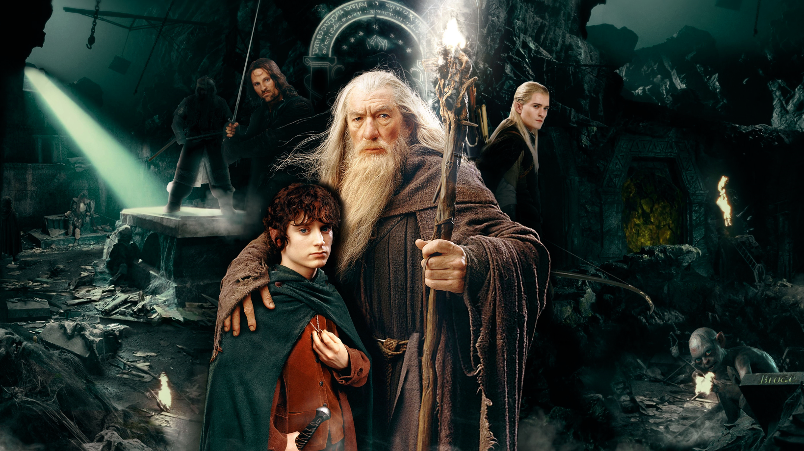 Толкин хоббит содержание. Фродо Властелин Гендальф. Арагорн колец Гэндальф. Гэндальф Фродо Арагорн. Братство кольца Фродо и Гэндальф.