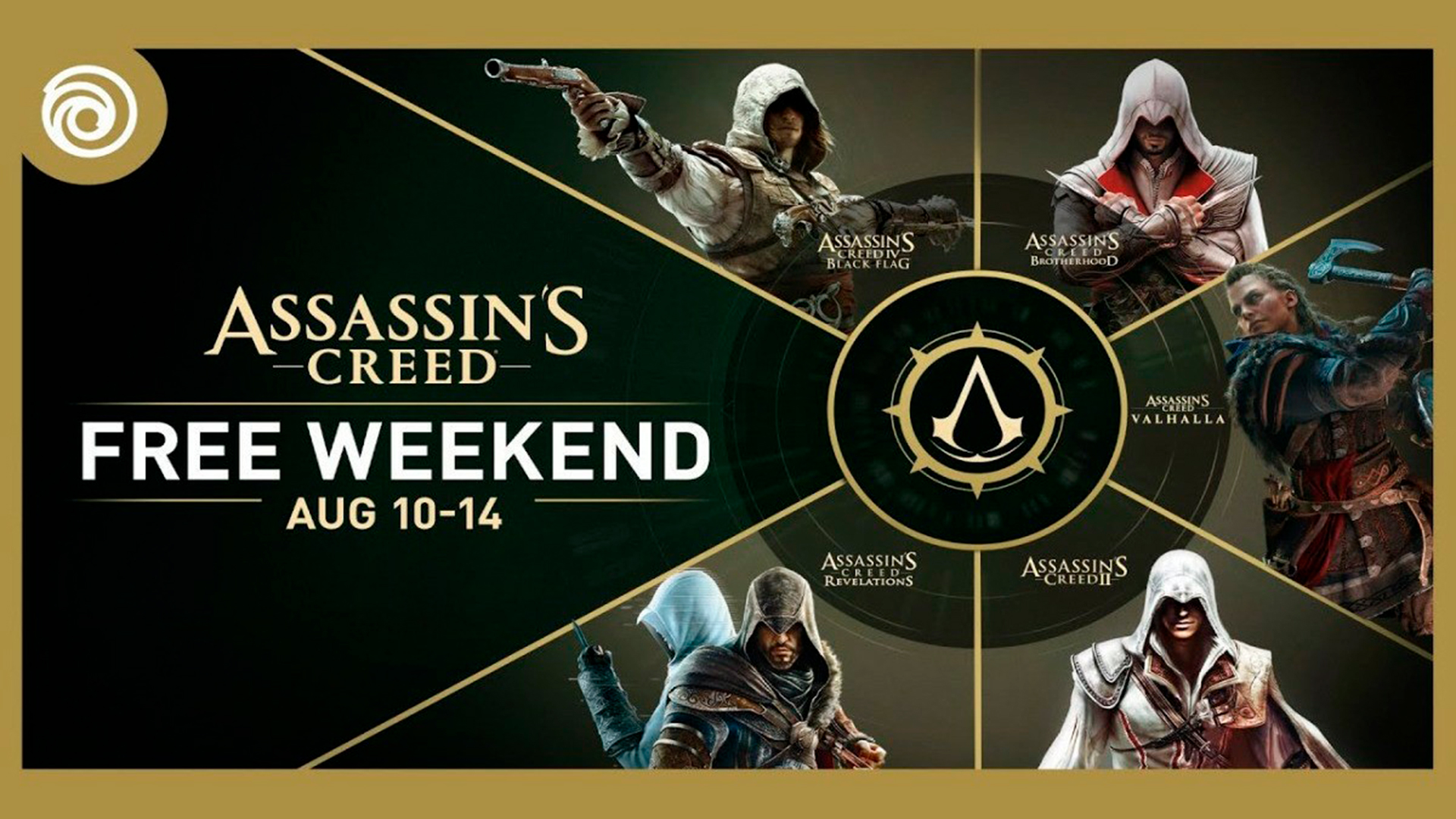 Пять частей Assassins Creed стали временно бесплатными