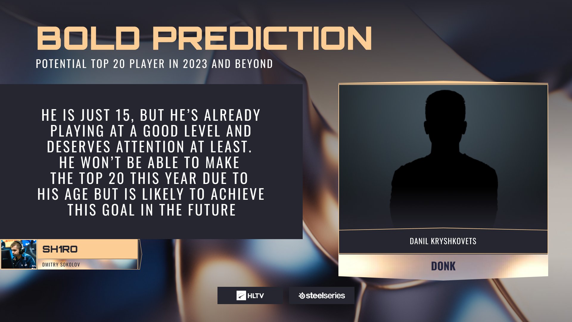 Sh1ro выбрал игрока академии Spirit в качестве претендента на попадание в рейтинг лучших игроков 2023 года