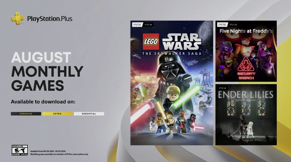 LEGO Star Wars, Ender Lilies и Five Nights at Freddy’s добавят в PS Plus