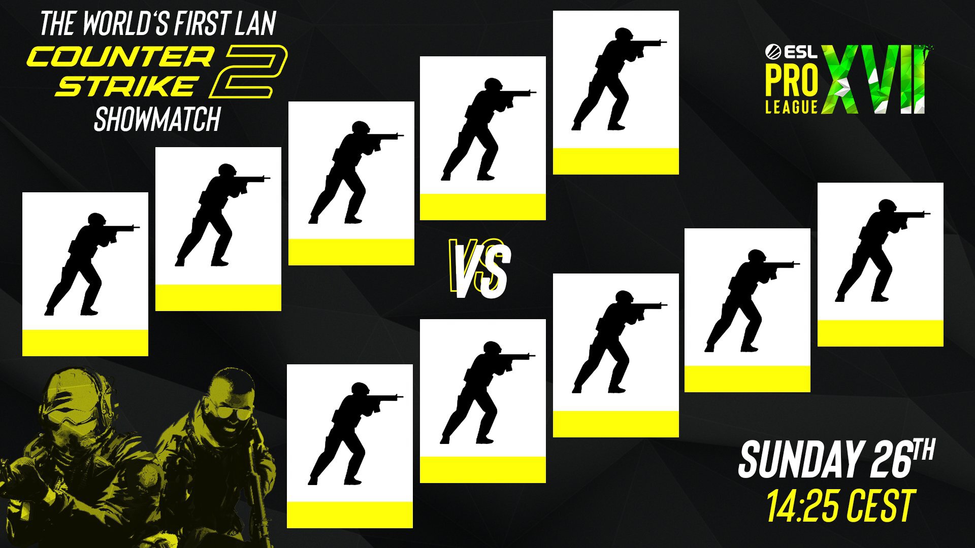ESL проведёт шоу-матч по Counter-Strike 2 перед финалом EPL Season 17