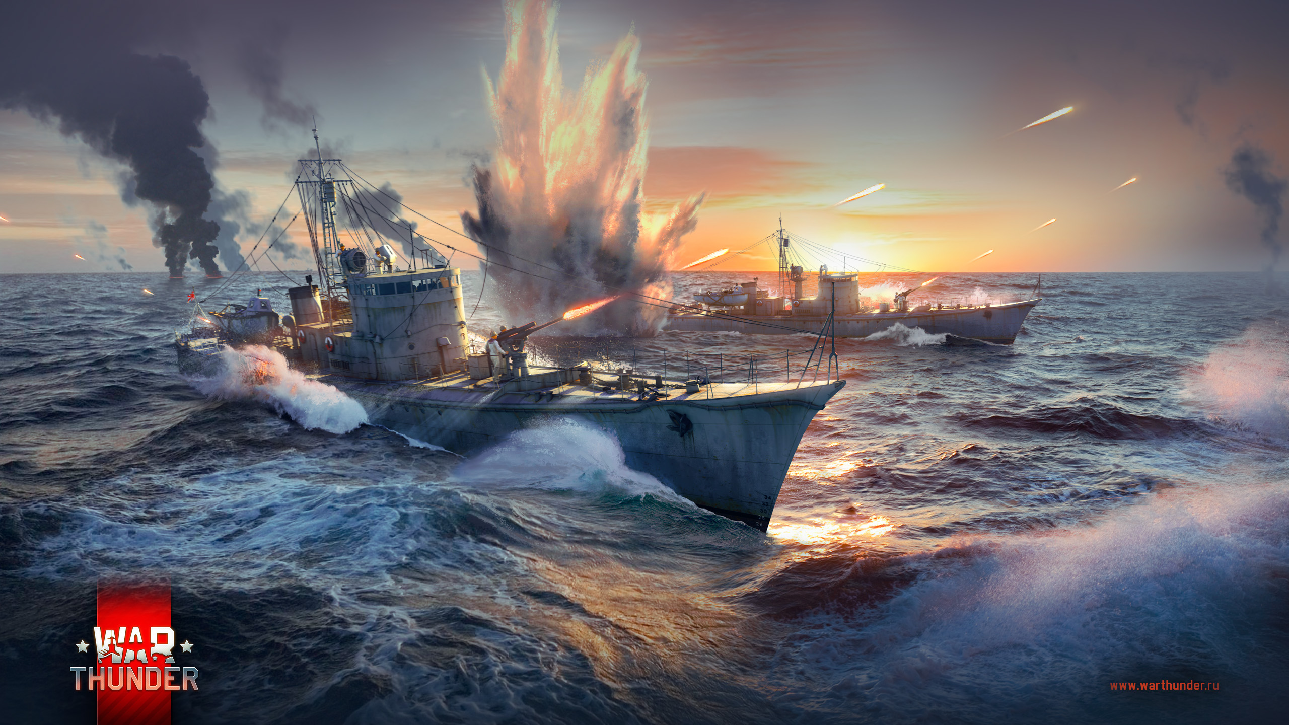 Корабли в War Thunder