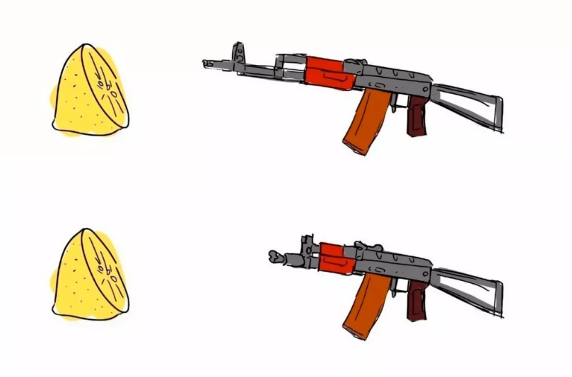 Мем с лимоном и AK-47