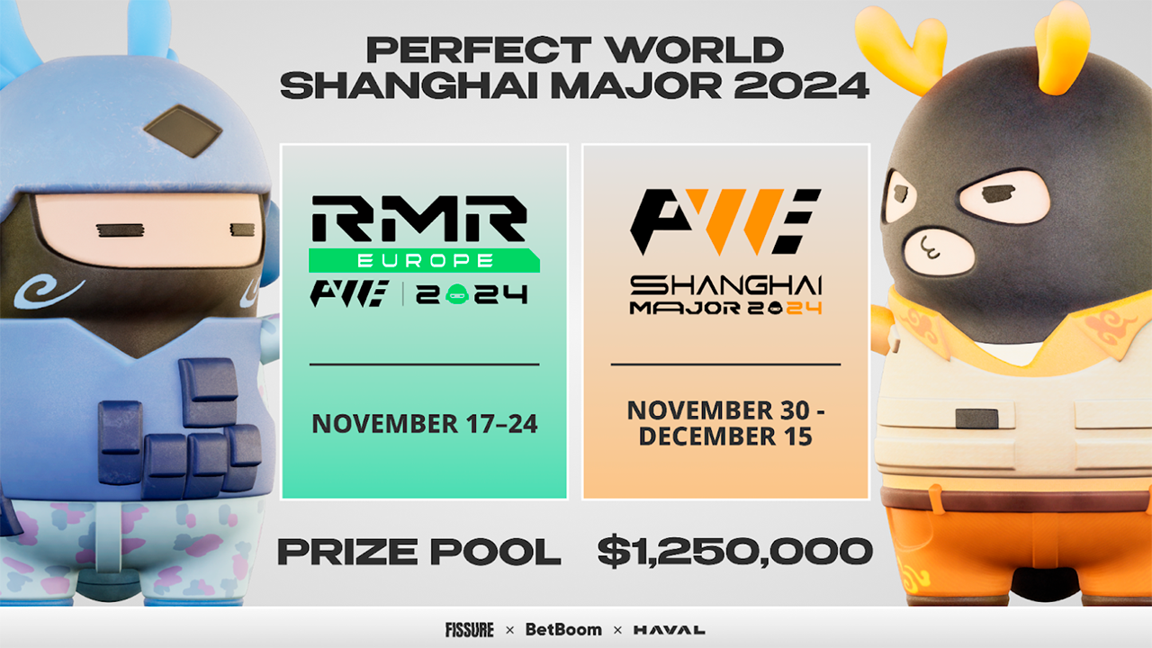 FISSURE совместно с BetBoom будет освещать Perfect World Shanghai Major 2024