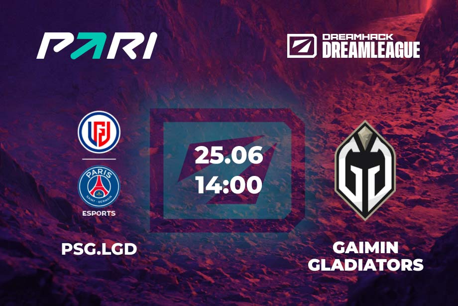 PARI: Gladiators выбьет PSG.LGD из DreamLeague Season 20 и пройдёт в финал