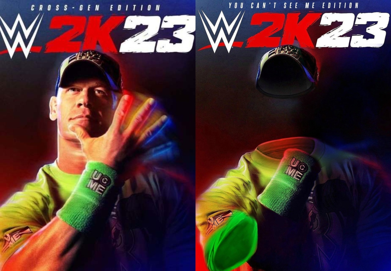 2K анонсировал WWE 2K23, на обложке тайтла изображён Джон Сина