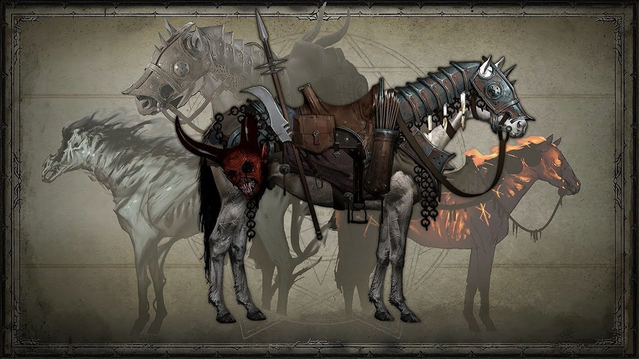 Лошади в Diablo 4: где найти, как получить и кастомизировать