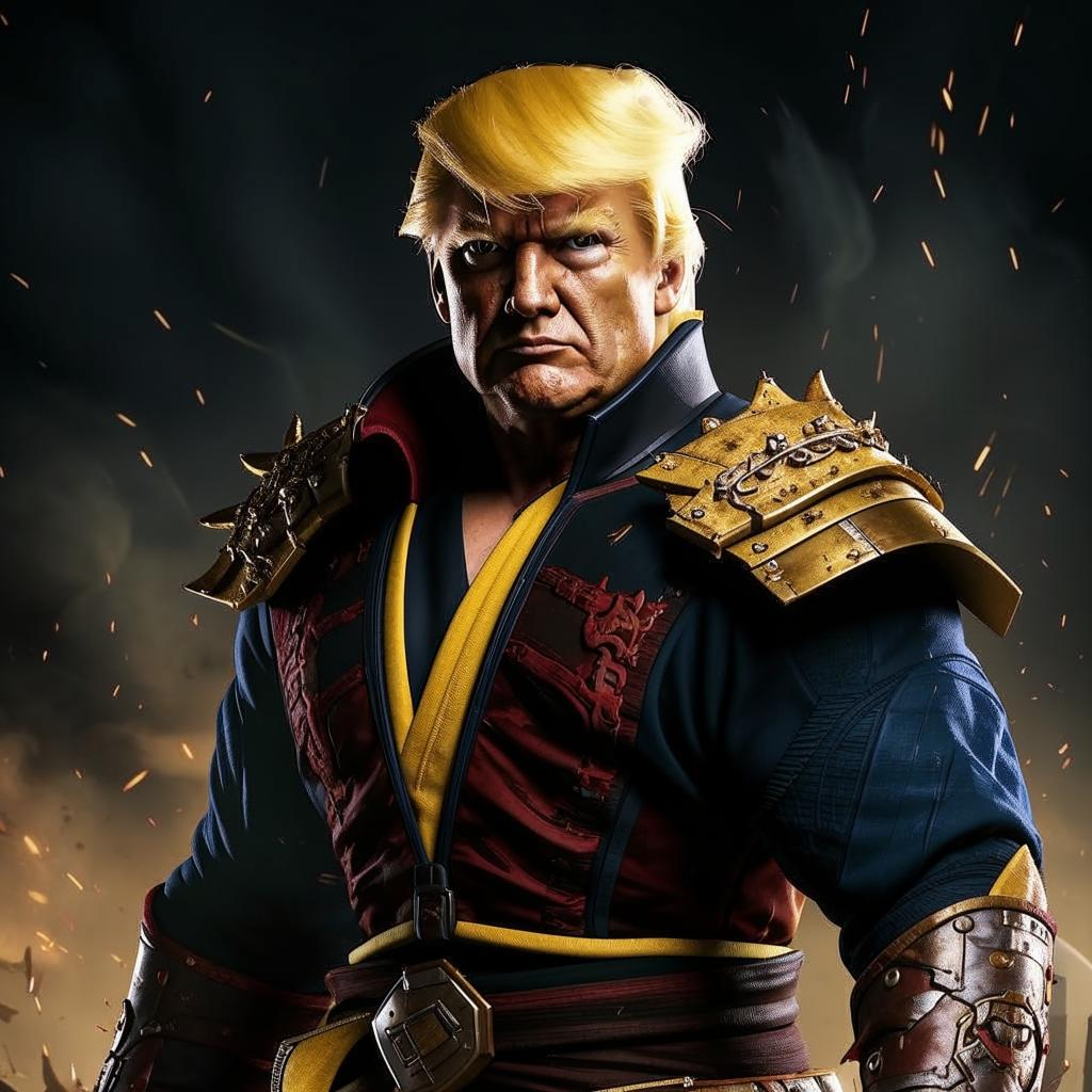 Дональд Трамп в Mortal Kombat