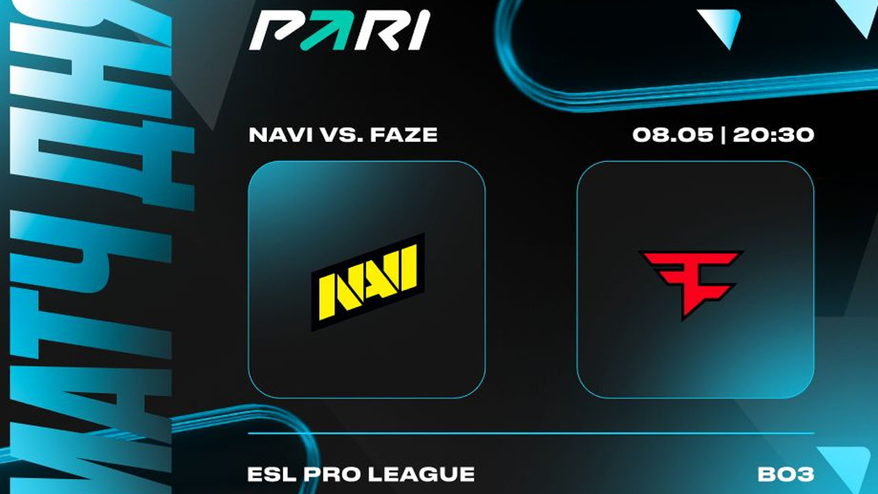 PARI: FaZe победит NAVI в плей-офф ESL Pro League Season 19 по CS2