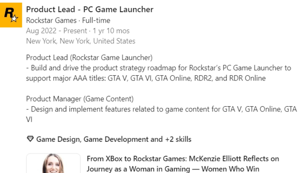 Сотрудник Rockstar: GTA VI выйдет на ПК
