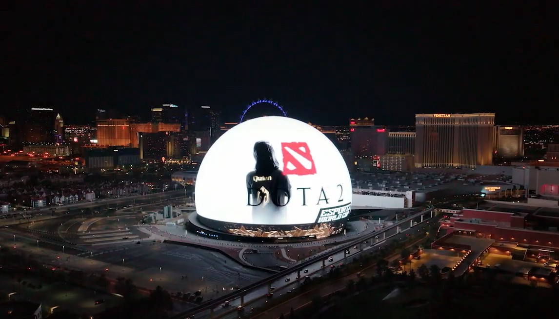 В Лас-Вегасе на «Сфере» показали тизер Esports World Cup 2024