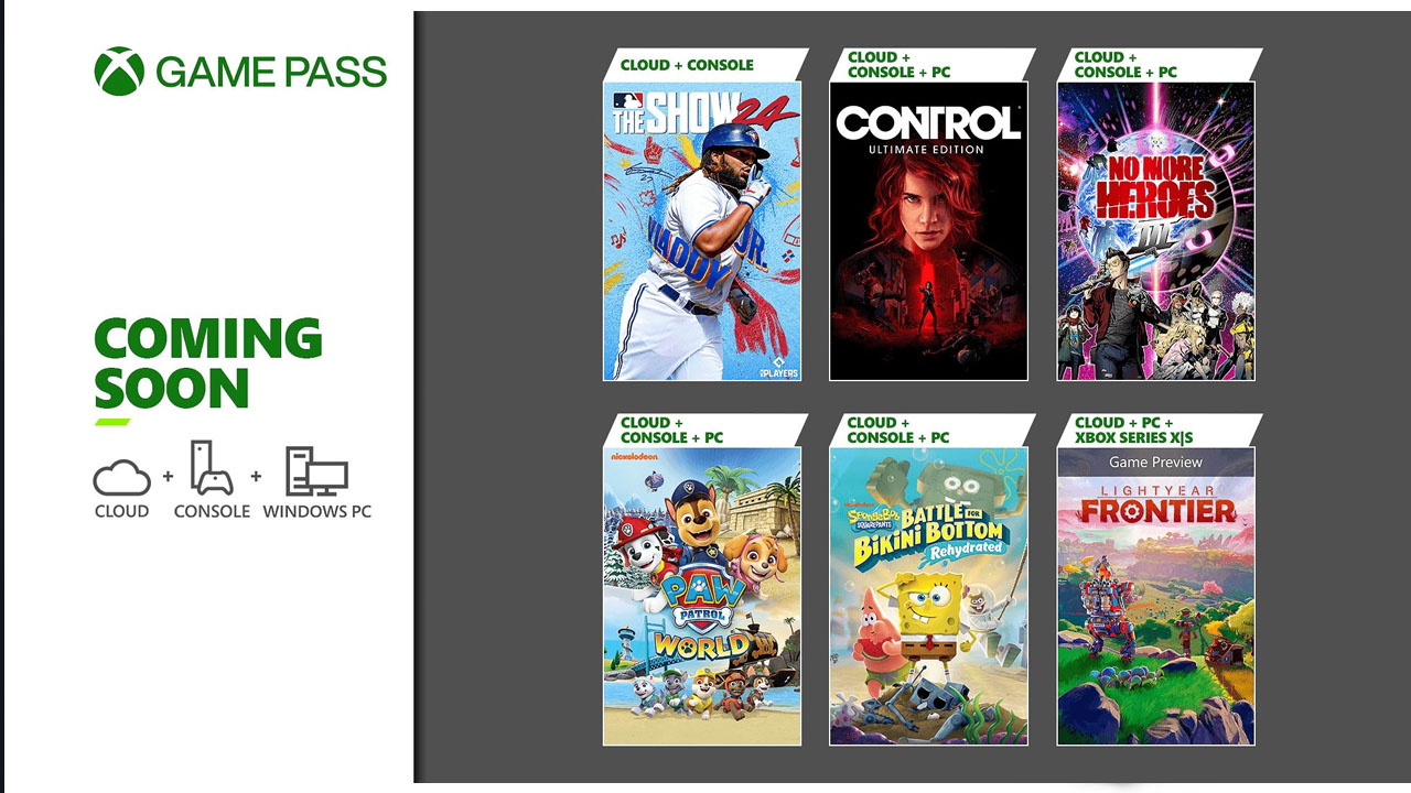 Microsoft представила обновлённую подборку игр для Xbox Game Pass
