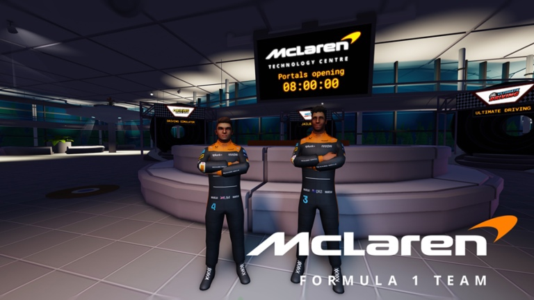 Ивент McLarenF1 X Roblox
