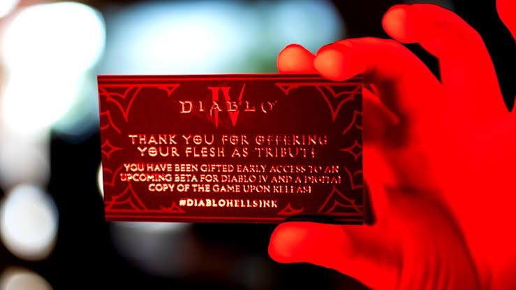Приглашение на бету&nbsp;Diablo IV
