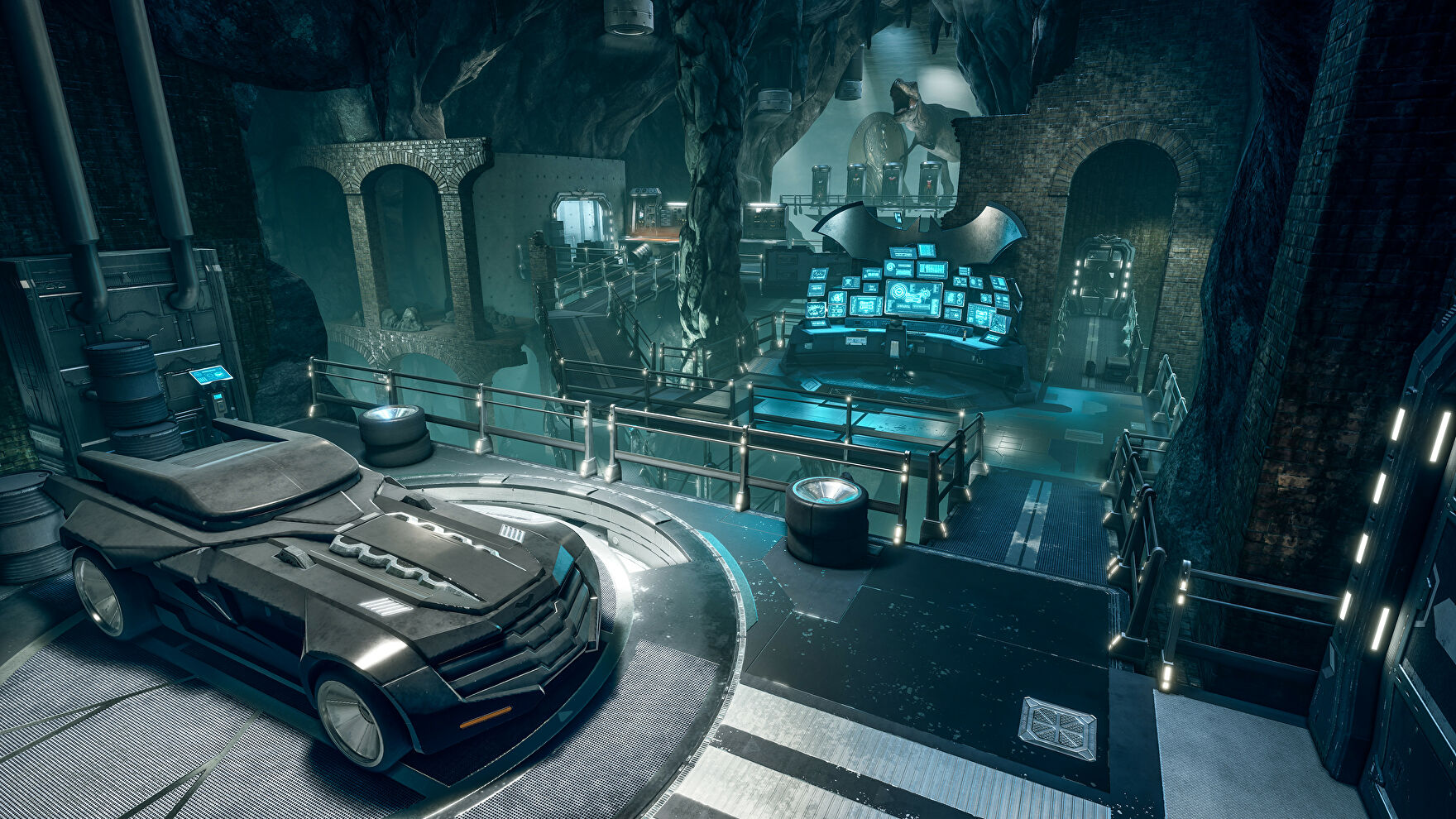 Расширение «Бэтмен» в Hot Wheels Unleashed добавляет пещеру «Темного рыцаря»
