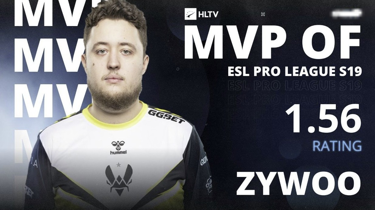 ZywOo – MVP на ESL Pro League Season 19 по версии HLTV