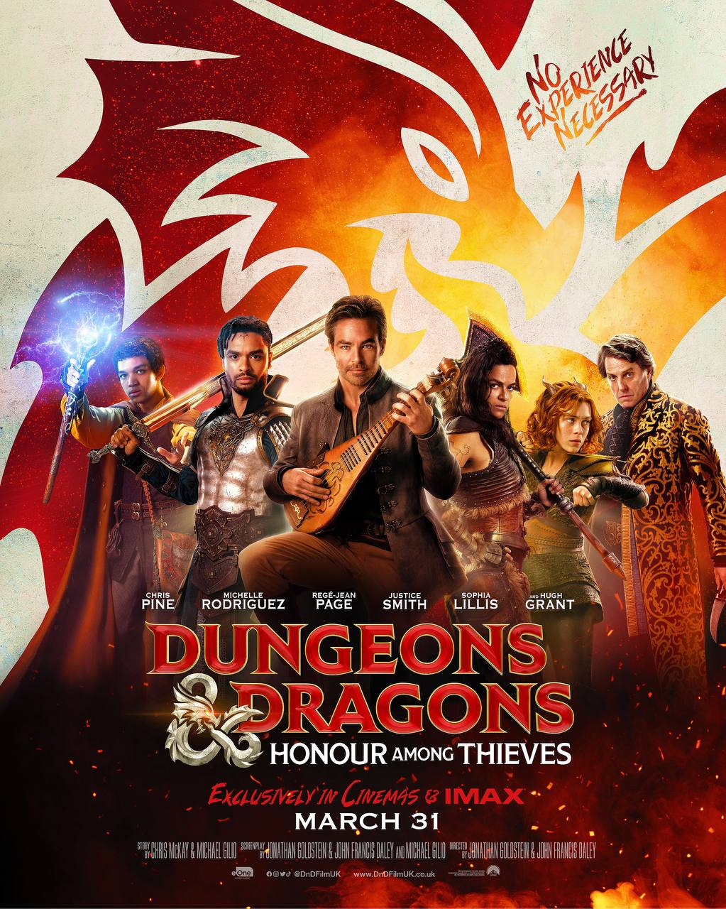 Постер фильма «Подземелья и драконы: Честь среди воров»