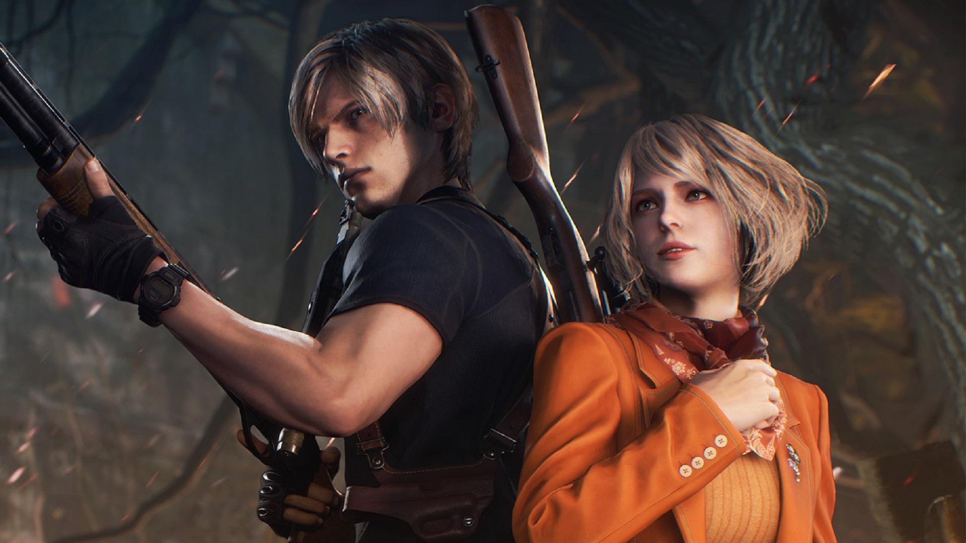 Леон и Эшли из ремейка Resident Evil 4 попали обложку нового номера Game Informer