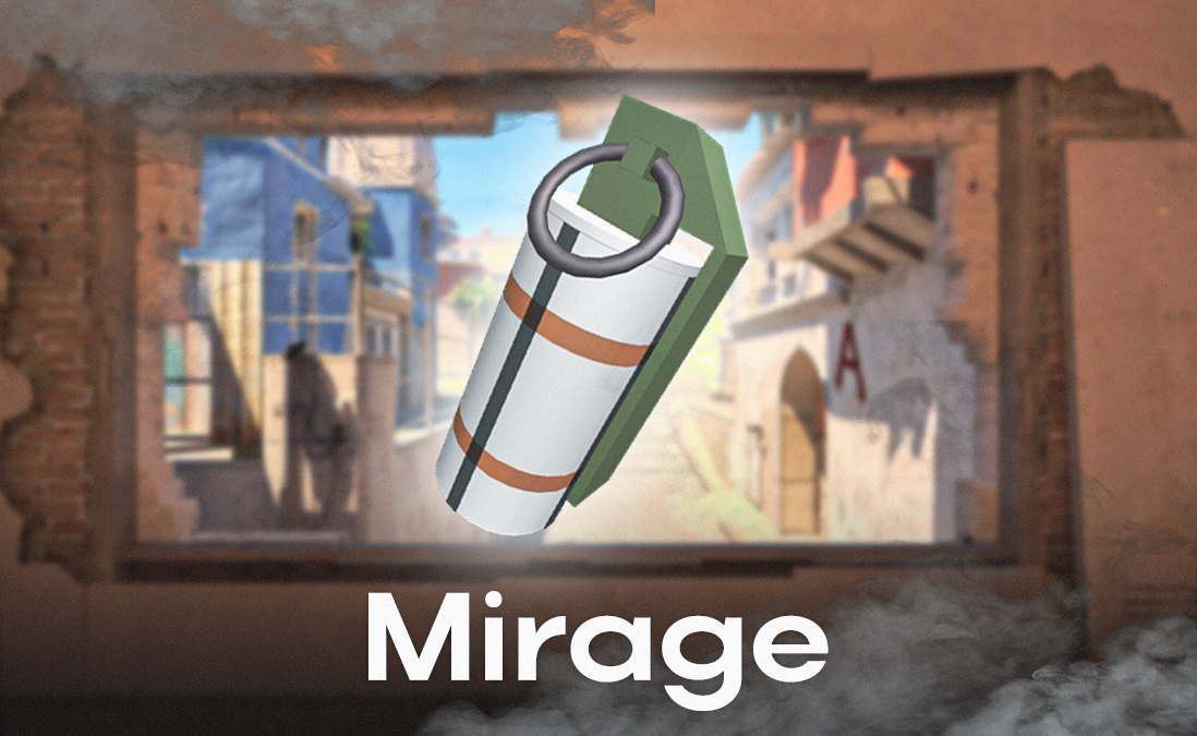 Раскидки на карте Mirage в Counter-Strike 2: как использовать смок для получения преимущества