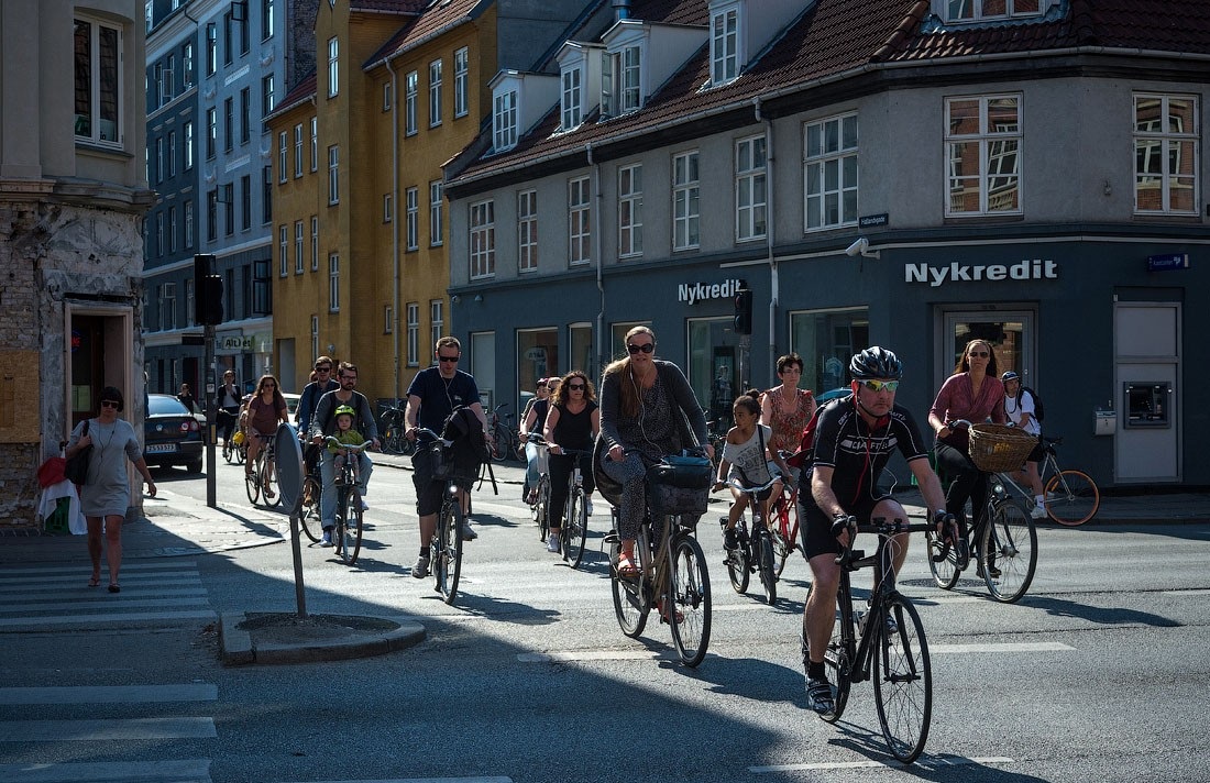Датские велосипедисты