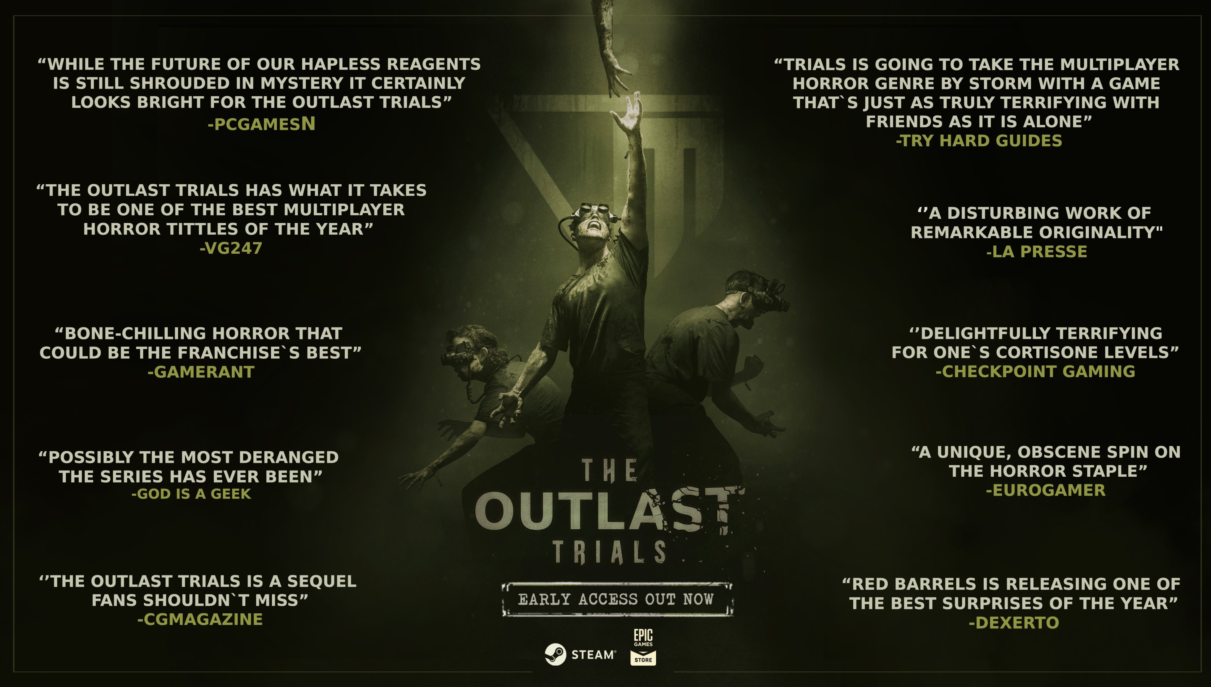 Отзывы о The Outlast Trials