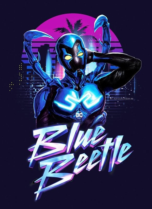 Промо-постер фильма «Синий жук»
