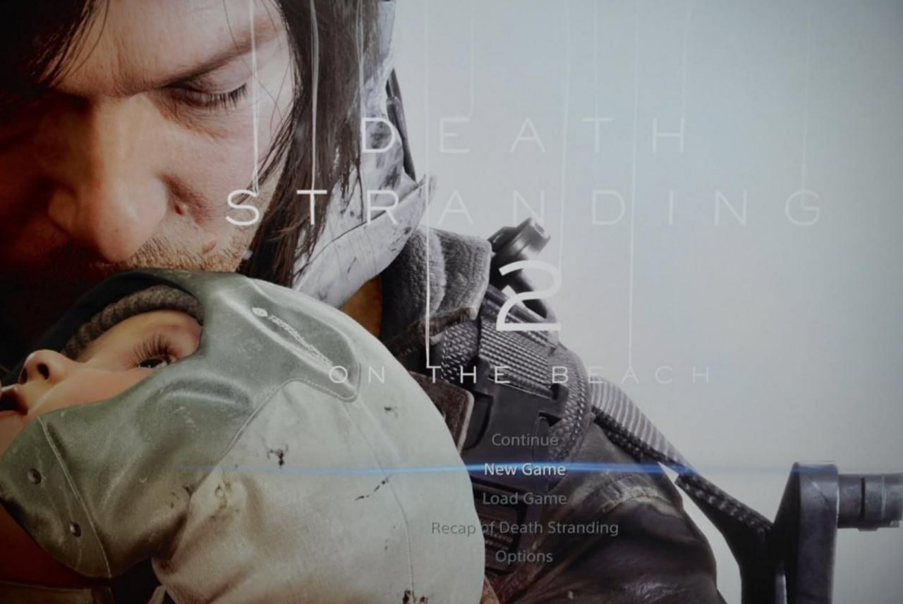 Меню Death Stranding 2