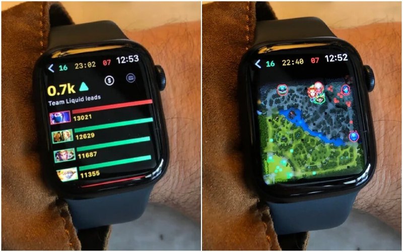 Приложение&nbsp;на Apple Watch для отслеживания матчей по Dota 2