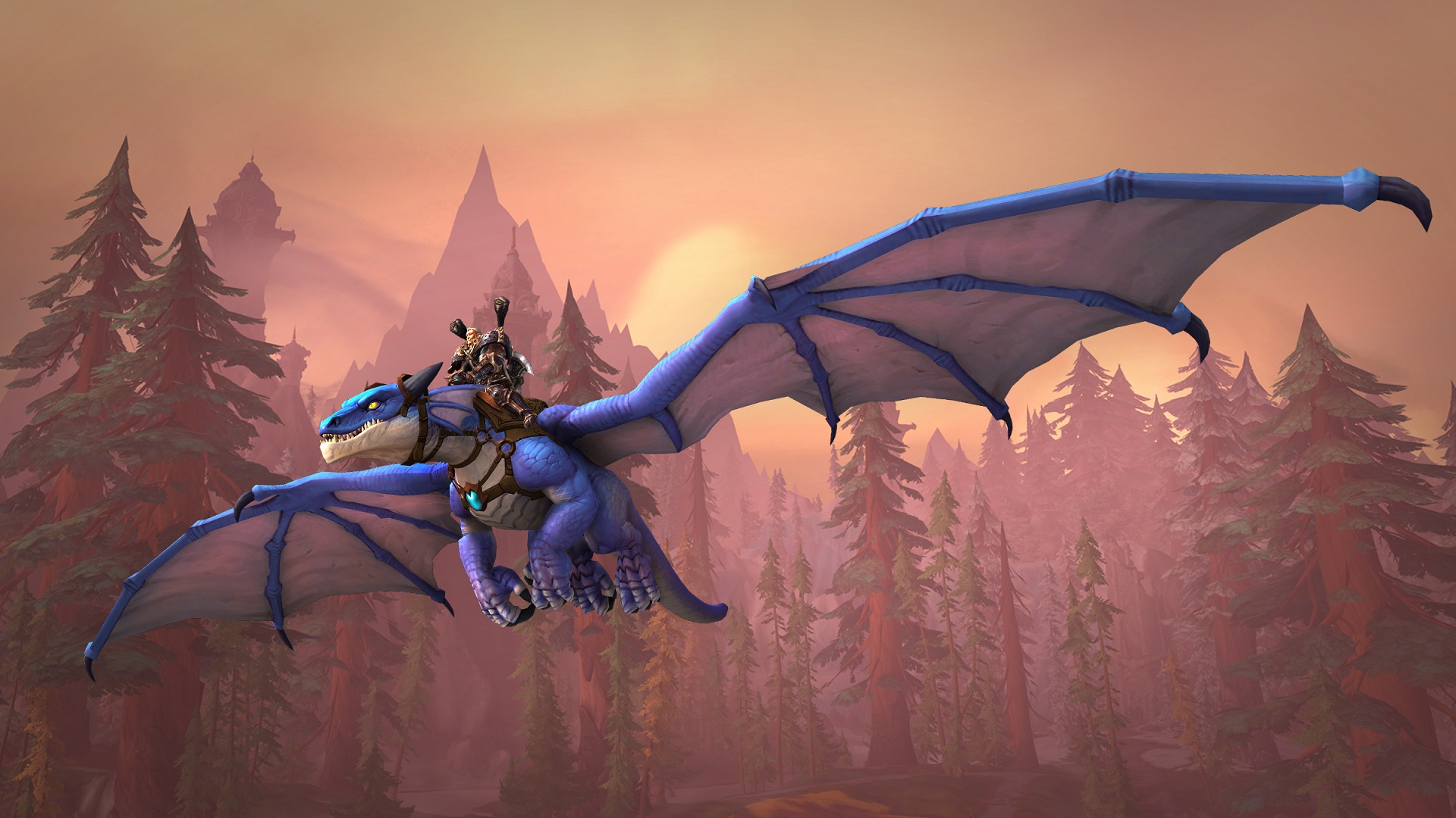Функция Dragonriding появится в основной World of Warcraft