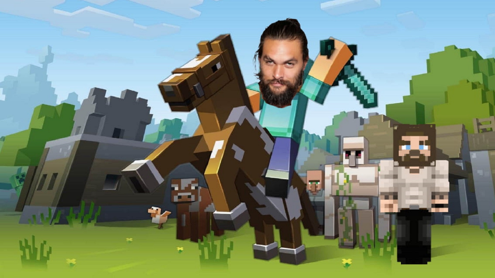 Джейсон Момоа сыграет главную роль в экранизации Minecraft – премьера 4 апреля 2025 года