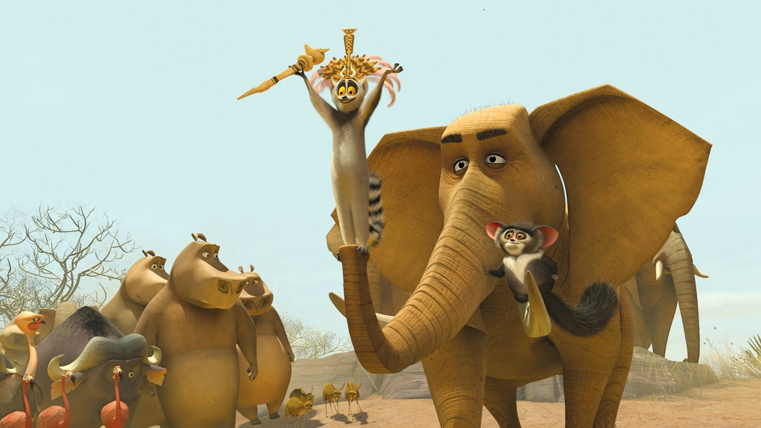 Мадагаскар 2 мультфильм 2008