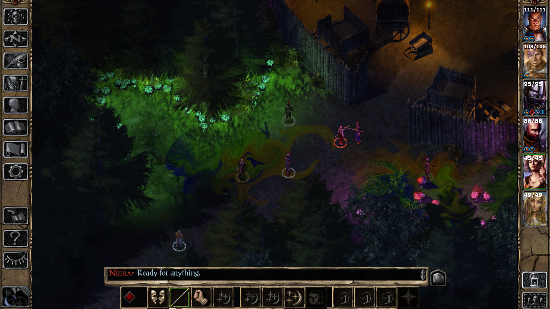 Кадр из игры Baldur’s Gate 2