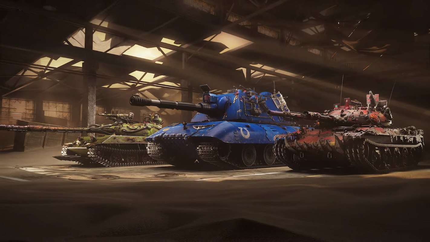 Игроки в World of Tanks из России не смогут получить стили танков по Warhammer 40K
