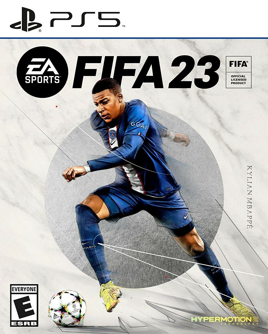 Килиан Мбаппе на обложке FIFA 23 Ultimate Edition