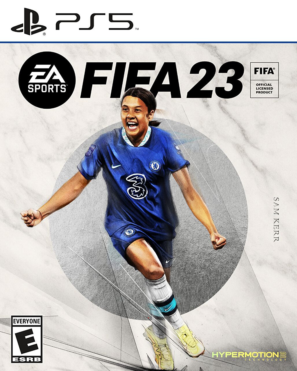 Сэм Керр на обложке FIFA 23