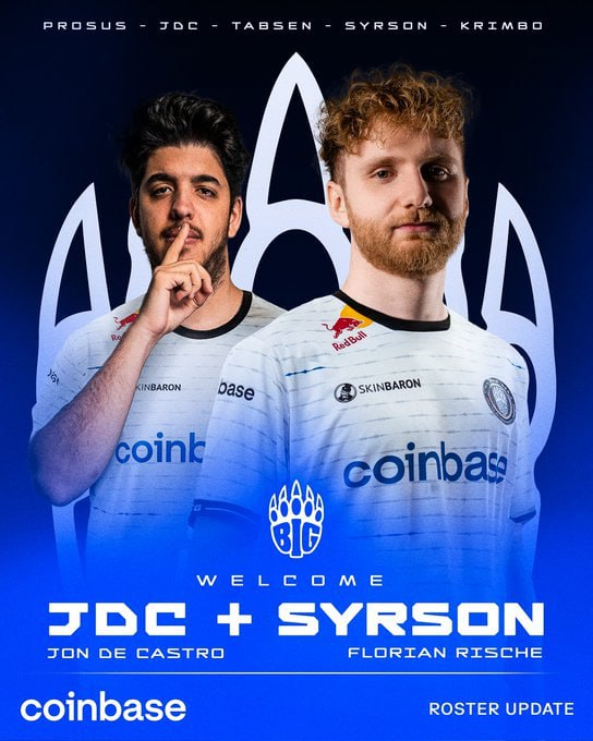SyrsoN и JDC присоединились к команде BIG