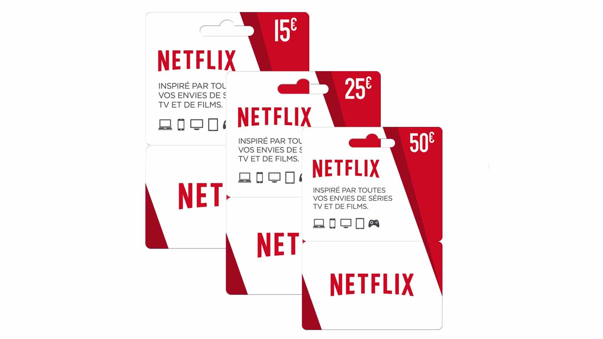 Подарочная карта netflix