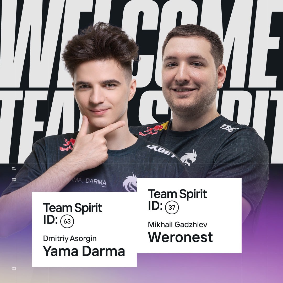 Стримеры по «Героям меча и магии» Weronest и Yama_Darma стали партнёрами Team Spirit 