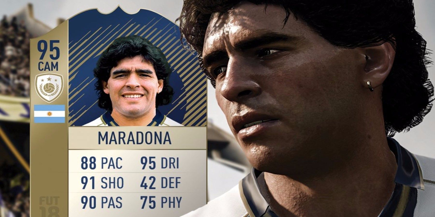 EA Sports убрала Диего Марадону из FIFA 22
