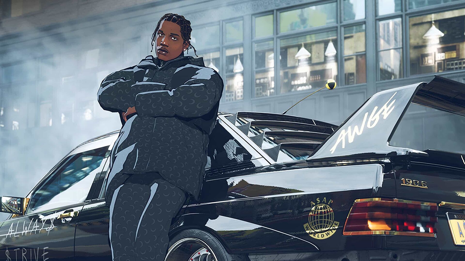 В новом трейлере Need for Speed: Unbound засветился рэпер A$AP Rocky