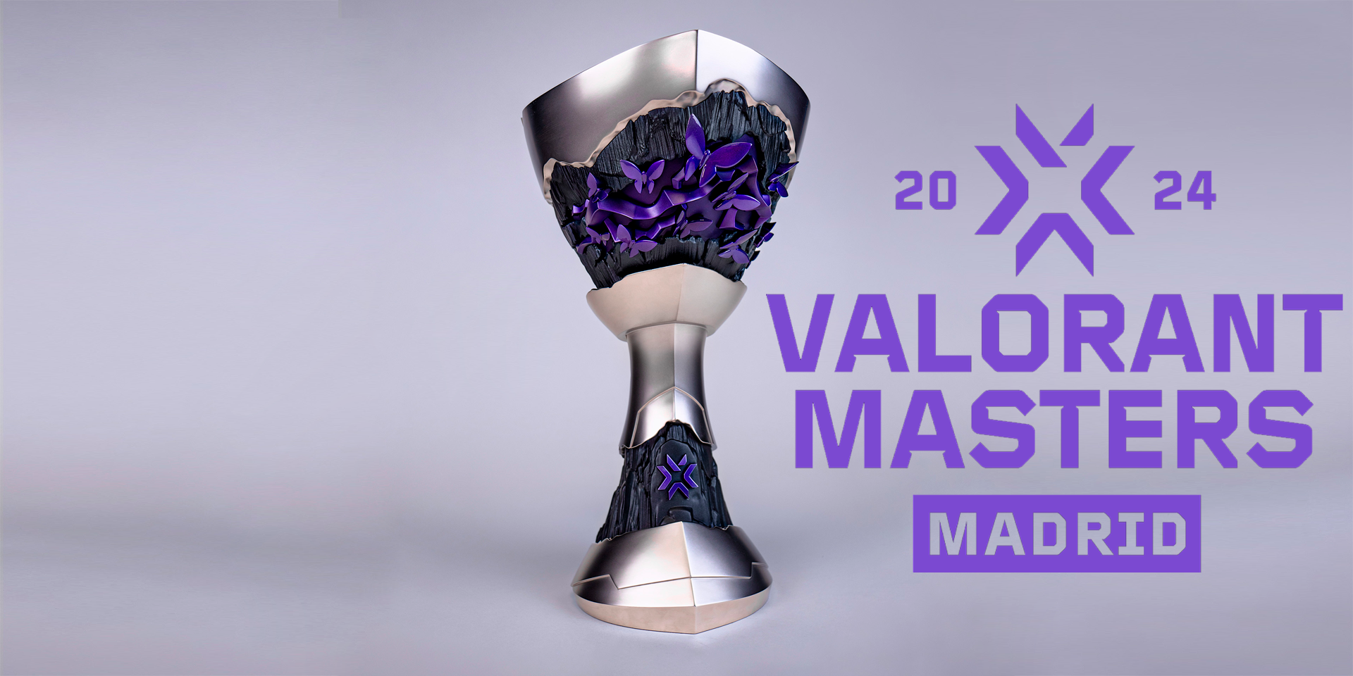 Постер с трофеем VALORANT Masters Madrid 2024
