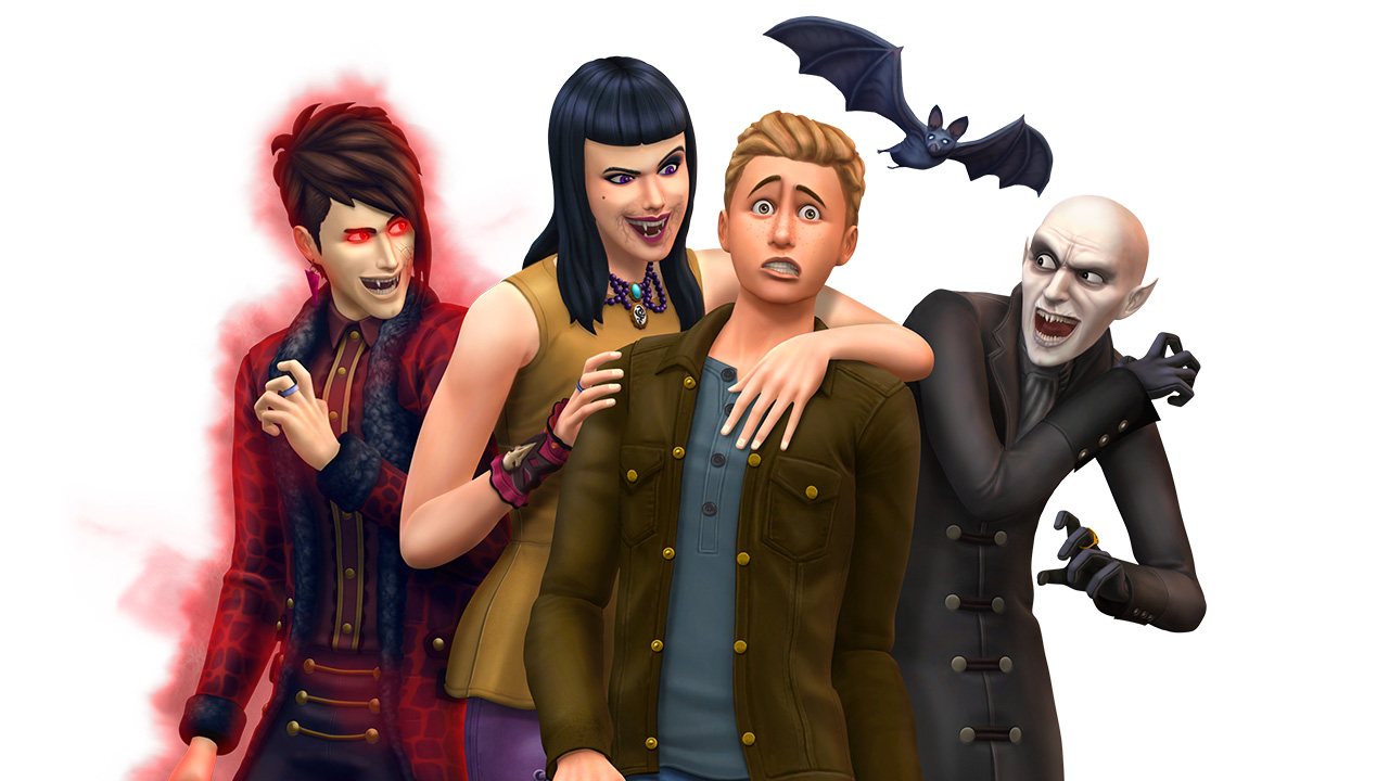 Как стать вампиром в Sims 4