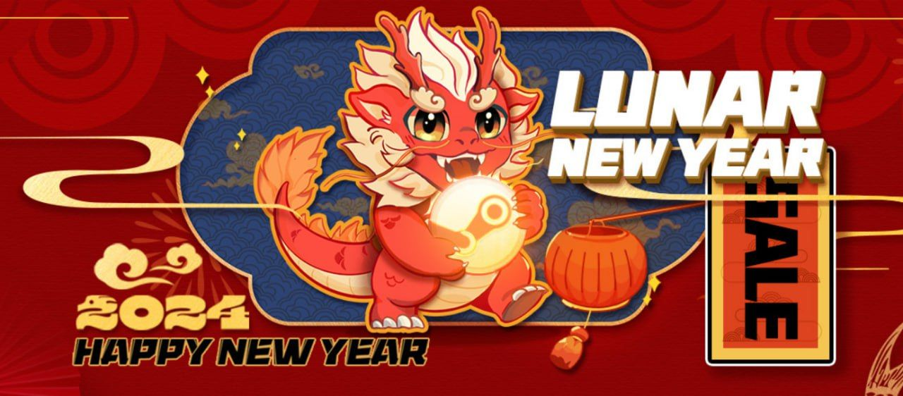 В Steam началась распродажа в честь китайского Нового года и раздача наград